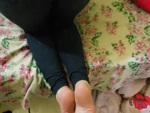 Footjob and Cum in my Mouth and Feet, Ejaculation in my Feet